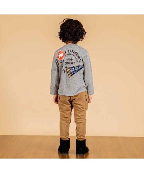 F.O.KIDS（エフオーキッズ）の「サイドポケットマチ付パンツ（その他パンツ・キッズ・ブラウン/グレー/インディゴブルー/キャメル・80/100/110/120/95/140/130/90）」の6枚目の写真