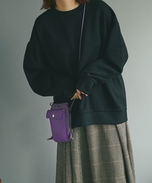 un dix cors | 肌触り抜群　ダンボールボリューム袖プルオーバー(Tシャツ/カットソー)