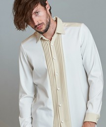 NO ID. | フロントタック切替ロングSH(シャツ/ブラウス)