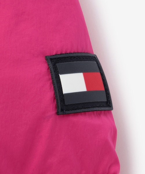 TOMMY HILFIGER(トミーヒルフィガー)の「GIRLS ミックスドパファージャケット(ダウンジャケット/コート・キッズ・ピンク・100cm/90cm/110cm/120cm)」の10枚目の写真
