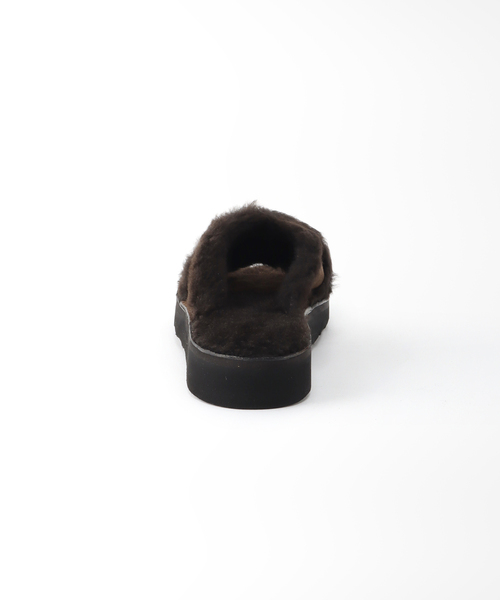 JOURNAL STANDARD LUXE(ジャーナルスタンダード ラックス)の「【Fracap /フラカップ】CROSS SANDALS WITH FUR(サンダル・レディース・ブラウン・38/39/40)」の4枚目の写真