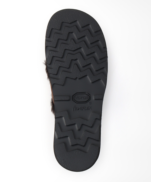 JOURNAL STANDARD LUXE(ジャーナルスタンダード ラックス)の「【Fracap /フラカップ】CROSS SANDALS WITH FUR(サンダル・レディース・ブラウン・38/39/40)」の8枚目の写真