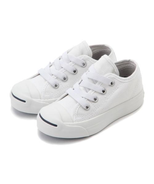 こども ビームス（コドモビームス）の「CONVERSE / KID'S JACK PURCELL スリッポン (15～21cm)（スニーカー・キッズ・ホワイト・18/15 /16/20/19/17）」の9枚目の写真