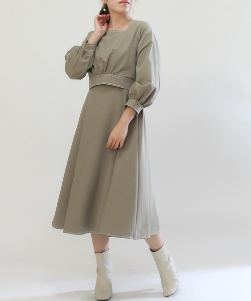 バックリボンジャンスカワンピース ワンピース Astoria Odier アストリアオディール のファッション通販 Zozotown