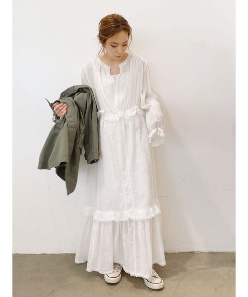 ブランド古着 長袖ワンピース ワンピース Ungrid アングリッド のファッション通販 Zozoused