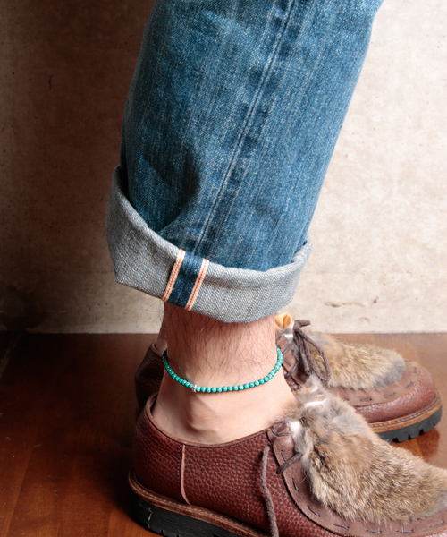 THEFT × Le semeur セフト / Stone Anklet ストーンアンクレット 天然石
