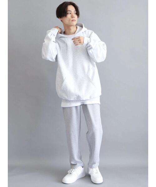 Russell Athletic（ラッセルアスレティック）の「RUSSELL BIG HOODIE　＊（パーカー・メンズ・グレー系その他/ブラック/オレンジ/ロイヤルブルー/レッド・L/LL/XXL）」の15枚目の写真