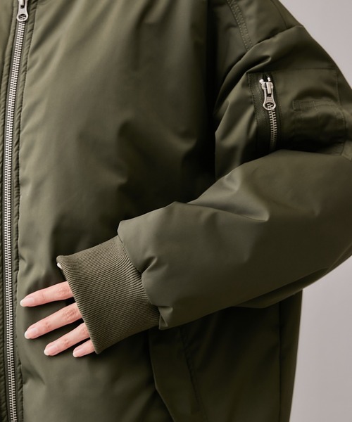 Lui's（ルイス）の「BIG MA-1（MA-1・レディース・ブラック/カーキ・FREE）」の22枚目の写真