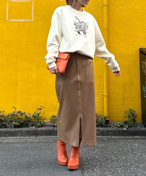 関税込★VIP価格【SELF PORTRAIT】アルパカブレンドスカート ボタニカルアート】ラップ風スカート – Sirin Online Store