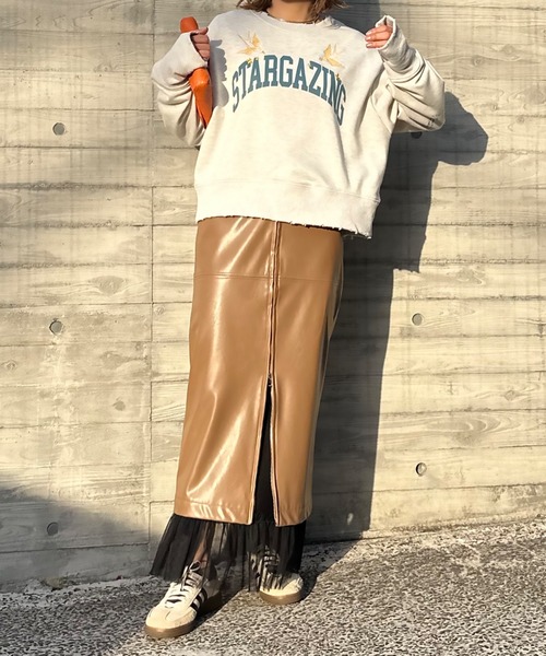 キャメル
model:154cm 着用サイズ:FREE