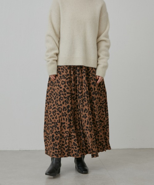 ビアズリー　新品未使用　レオパード　キュロット　スカート BEARDSLEY（ビアズリー）の「《FRIPIER/フリピエ》イレギュラー