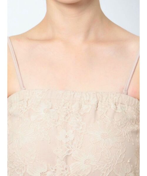 MERCURYDUO（マーキュリーデュオ）の「2WAYカップ付レースベアインナー（チューブトップ・レディース・ブラック/オフホワイト/ベージュ・FREE）」の8枚目の写真