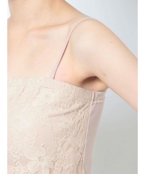 MERCURYDUO（マーキュリーデュオ）の「2WAYカップ付レースベアインナー（チューブトップ・レディース・ブラック/オフホワイト/ベージュ・FREE）」の9枚目の写真