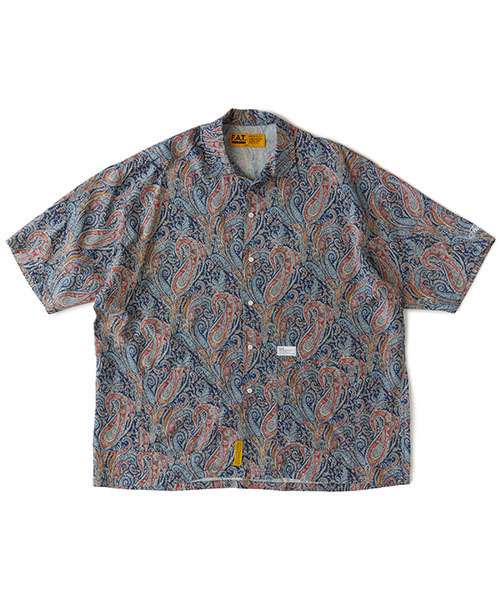 FAT(エフエイティー)の「FIBERTY(シャツ/ブラウス・メンズ・ブルー/ブラック/ワイン/ホワイト/ブラウン/グリーン・SKINNY(L)/TITCH(M)/JUMBO(XXL)/FAT(XL))」の5枚目の写真