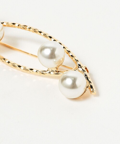 B:MING by BEAMS（ビーミングバイビームス）の「【セレモニー・フォーマル】変形 パール ブローチ（ブローチ/コサージュ・レディース・その他2/その他1・FREE）」の6枚目の写真