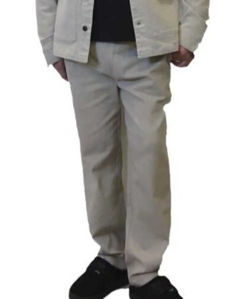 Alil（アリル）の「【Alil】アリル ツイル ワイド テーパード イージーパンツ 大人カジュアル（その他パンツ・メンズ・カーキ/ブラック/グレイッシュベージュ・MEDIUM/LARGE/SMALL）」の11枚目の写真