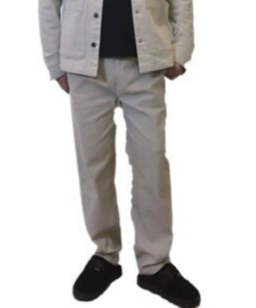 Alil（アリル）の「【Alil】アリル ツイル ワイド テーパード イージーパンツ 大人カジュアル（その他パンツ・メンズ・カーキ/ブラック/グレイッシュベージュ・MEDIUM/LARGE/SMALL）」の10枚目の写真