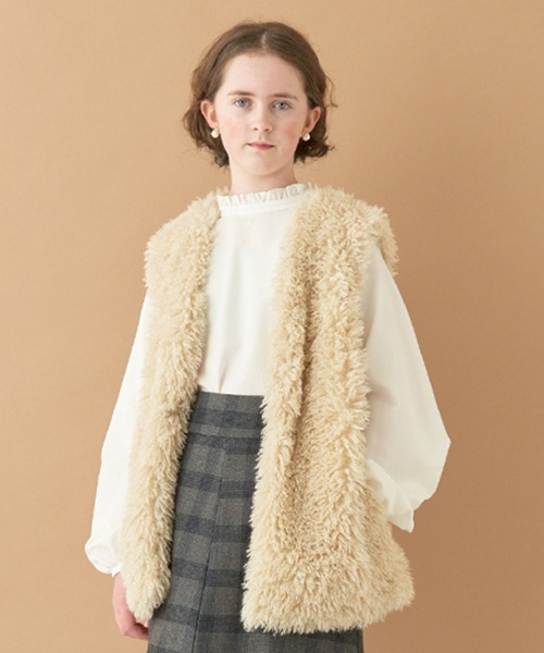 pom ponette junior（ポンポネットジュニア）の「【AMI】エコファー  