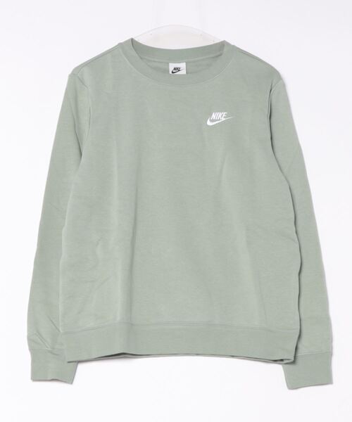 NIKE（ナイキ）の「《NIKEアパレル》ナイキ WS NSW クラブ STD フリースL/Sクルー（スウェット・レディース・ブラック/グレー/サンドベージュ/オレンジ/ライトグレー/グリーン系その他/ブラウン・S/M/L/XL/2XL）」の6枚目の写真