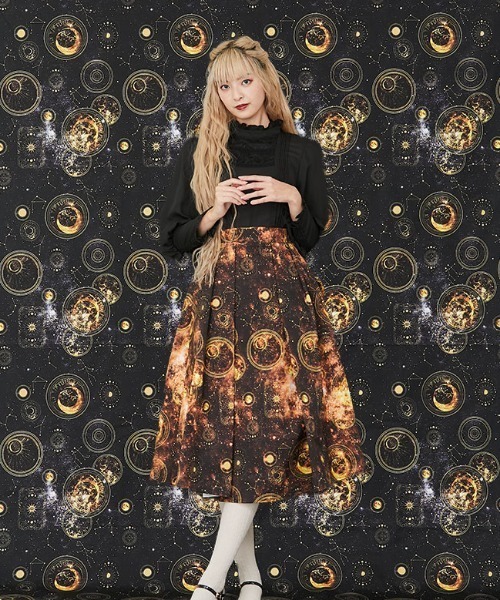 axes femme（アクシーズファム）の「タロット柄スカート（スカート