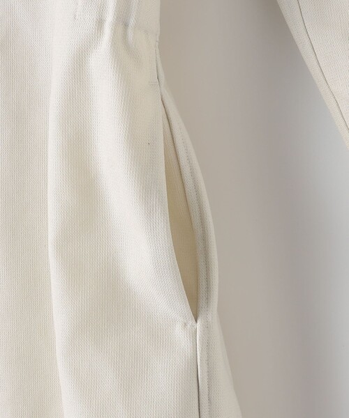 EDITION(エディション)の「ポリエステルコットン ジャンプスーツ(ワンピース・レディース・ブラック/ホワイト・36/34)」の16枚目の写真