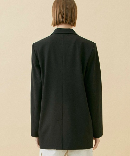 CITY TOKYO（シティトウキョウ）の「スリットスリーブテーラードジャケット（テーラードジャケット・レディース・その他2/ブルー/ベージュ/ブラック・1/2）」の11枚目の写真