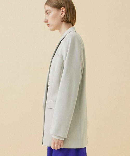 CITY TOKYO（シティトウキョウ）の「スリットスリーブテーラードジャケット（テーラードジャケット・レディース・その他2/ブルー/ベージュ/ブラック・1/2）」の21枚目の写真