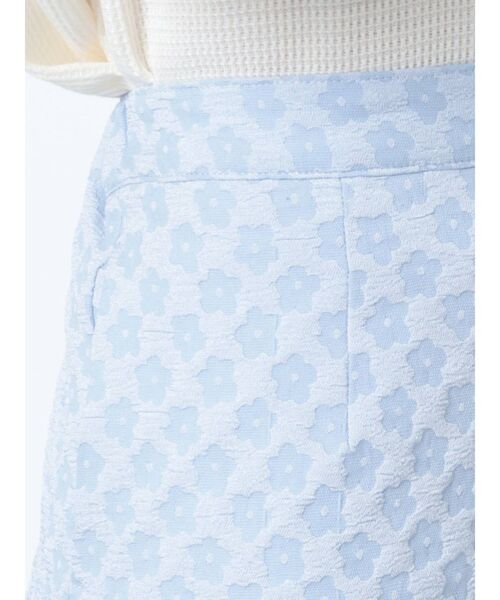 merry jenny(メリージェニー)の「flowerフリルミニスカート(スカート・レディース・ライトブルー/ブラック/アイボリー・FREE)」の10枚目の写真