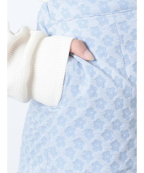 merry jenny(メリージェニー)の「flowerフリルミニスカート(スカート・レディース・ライトブルー/ブラック/アイボリー・FREE)」の12枚目の写真