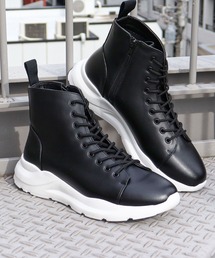 サイドジップ」に該当するスニーカー（ハイカット）ファッション通販