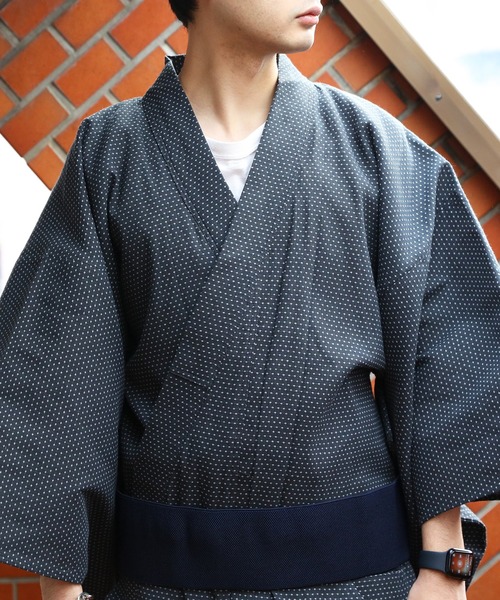 【セール】刺子織 浴衣（浴衣）｜８(eight)（エイト）