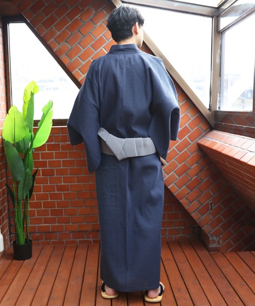 【セール】刺子織 浴衣（浴衣）｜８(eight)（エイト）