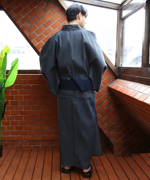 【セール】刺子織 浴衣（浴衣）｜８(eight)（エイト）