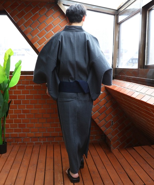 【セール】刺子織 浴衣（浴衣）｜８(eight)（エイト）