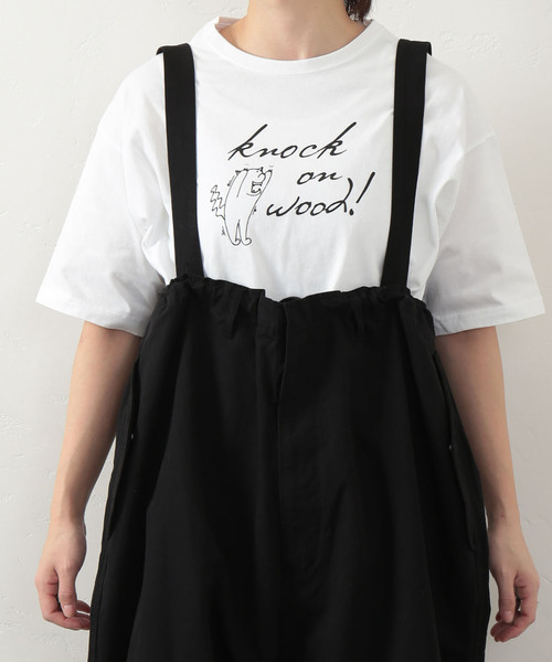 ジャーナルスタンダードラックス　プリントTシャツ SUNDAY プリントロンT（Tシャツ／カットソー）｜journal