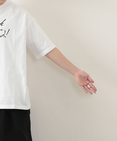 journal standard luxe HARiペイントTシャツ　ホワイト journal standard luxe HARiペイントTシャツ ホワイト