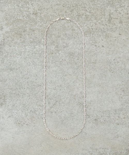And A（アンドエー）の「And A アンドエー / Link chain necklace ロロマリーナチェーンネックレス チョーカー シルバ－925（ネックレス・メンズ・シルバー・50cm/40cm/60cm）」の13枚目の写真