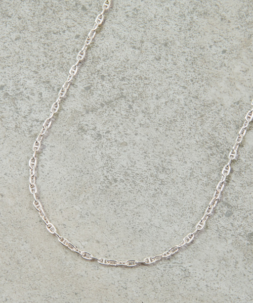 And A（アンドエー）の「And A アンドエー / Link chain necklace ロロマリーナチェーンネックレス チョーカー シルバ－925（ネックレス・メンズ・シルバー・50cm/40cm/60cm）」の12枚目の写真