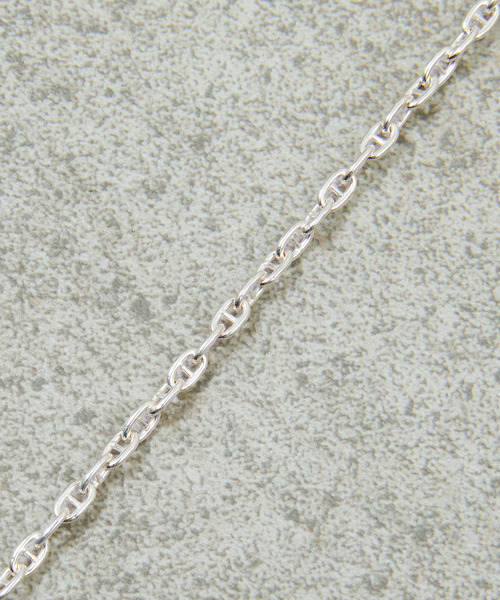 And A（アンドエー）の「And A アンドエー / Link chain necklace ロロマリーナチェーンネックレス チョーカー シルバ－925（ネックレス・メンズ・シルバー・50cm/40cm/60cm）」の10枚目の写真