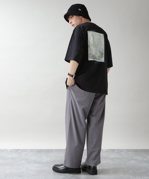 RAGEBLUE(レイジブルー)の「天竺/バックプリントフォトTシャツ(Tシャツ/カットソー・メンズ・ブラック/ブルー/ホワイト/ベージュ・LARGE/SMALL/MEDIUM)」の13枚目の写真