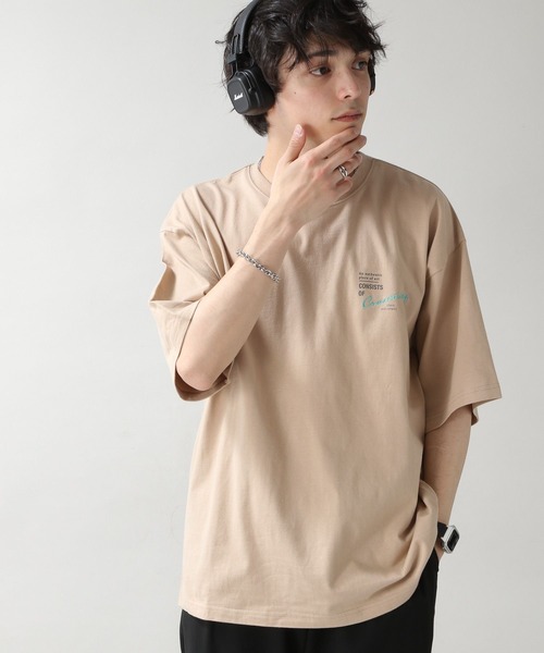 RAGEBLUE(レイジブルー)の「天竺/バックプリントフォトTシャツ(Tシャツ/カットソー・メンズ・ブラック/ブルー/ホワイト/ベージュ・LARGE/SMALL/MEDIUM)」の22枚目の写真