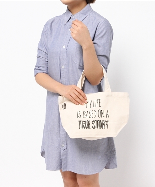 green label relaxing（グリーンレーベルリラクシング）の「GLR TOTE NAGOYA/S◆（トートバッグ・オフホワイト・フリー）」の8枚目の写真