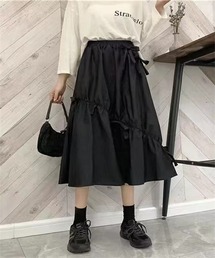 ギャザーリボンスカート