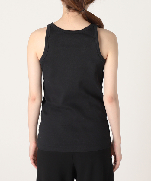 AP STUDIO（エーピーストゥディオ）の「コンパクトリブタンクトップ（タンクトップ・レディース・ブラック/ホワイト・FREE）」の7枚目の写真
