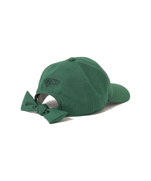 BEAMS GOLF（ビームスゴルフ）の「〈WOMEN〉BEAMS GOLF / リネンライク バックリボン キャップ（キャップ・レディース・ピンク/グリーン/ベージュ/ネイビー・FREE）」の22枚目の写真
