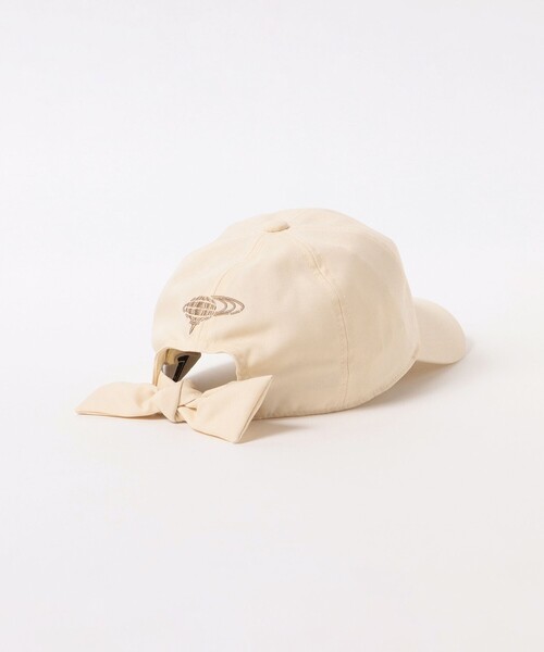 BEAMS GOLF（ビームスゴルフ）の「〈WOMEN〉BEAMS GOLF / リネンライク バックリボン キャップ（キャップ・レディース・ピンク/グリーン/ベージュ/ネイビー・FREE）」の19枚目の写真