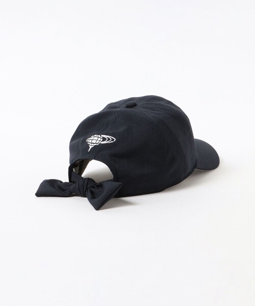 BEAMS GOLF（ビームスゴルフ）の「〈WOMEN〉BEAMS GOLF / リネンライク バックリボン キャップ（キャップ・レディース・ピンク/グリーン/ベージュ/ネイビー・FREE）」の10枚目の写真