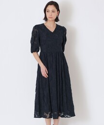 EPOCA（エポカ）の「エンブロイダリーフラワーレース フレ