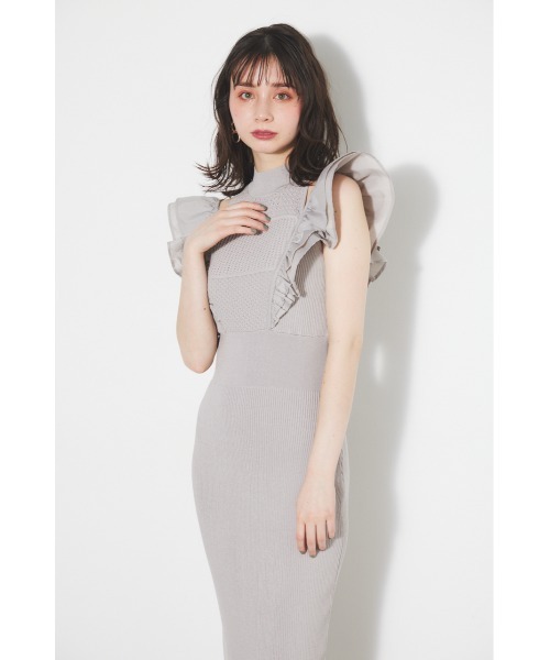 春夏にぴったり♡ハイウエストワンショルダーワンピース×エレガントな女性らしい装い 楽天市場】EMODA エモダ ワンピース レディース きれいめ 春 夏