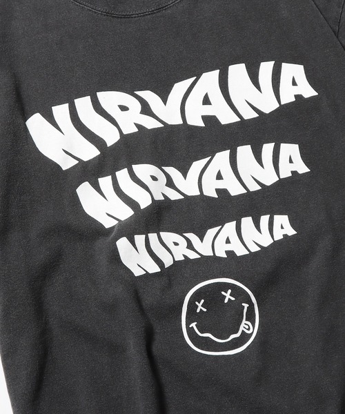 GOOD ROCK SPEED(グッドロックスピード)の「GOOD ROCK SPEED/グッドロックスピード NIRVANA Tシャツ(Tシャツ/カットソー・メンズ・ブラック・M/XL/S)」の7枚目の写真
